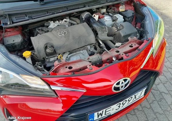 Toyota Yaris cena 54900 przebieg: 70000, rok produkcji 2019 z Krzeszowice małe 497